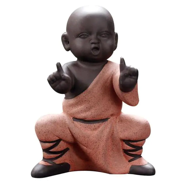 Kung Fu Monk Statue