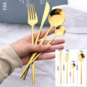 24Pcs Stainless Steel Cutlery Set